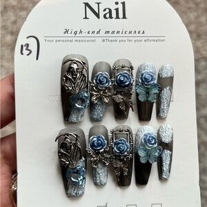 New Press On Nail Art Set